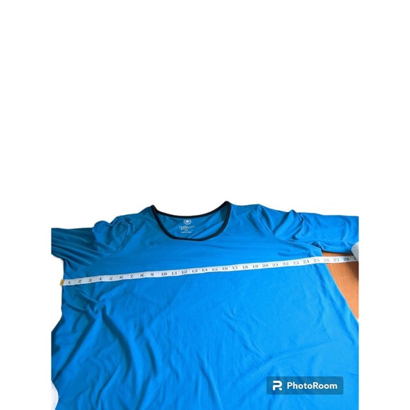 Full  Beauty Sport Womens Size 22/24 Scoop Neck Active Workout Shirt  Slit- Side - Picture 6 of 12